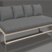 3D Modell Modulares Sofa, Abschnitt 4 (Sand) - Vorschau