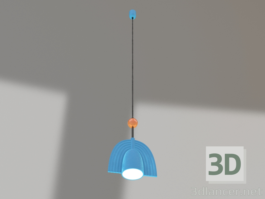 modello 3D Lampada a sospensione MOROSHKA one - anteprima modello 3D Lampada a sospensione MOROSHKA one - anteprima