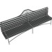 3d Park bench model buy - render