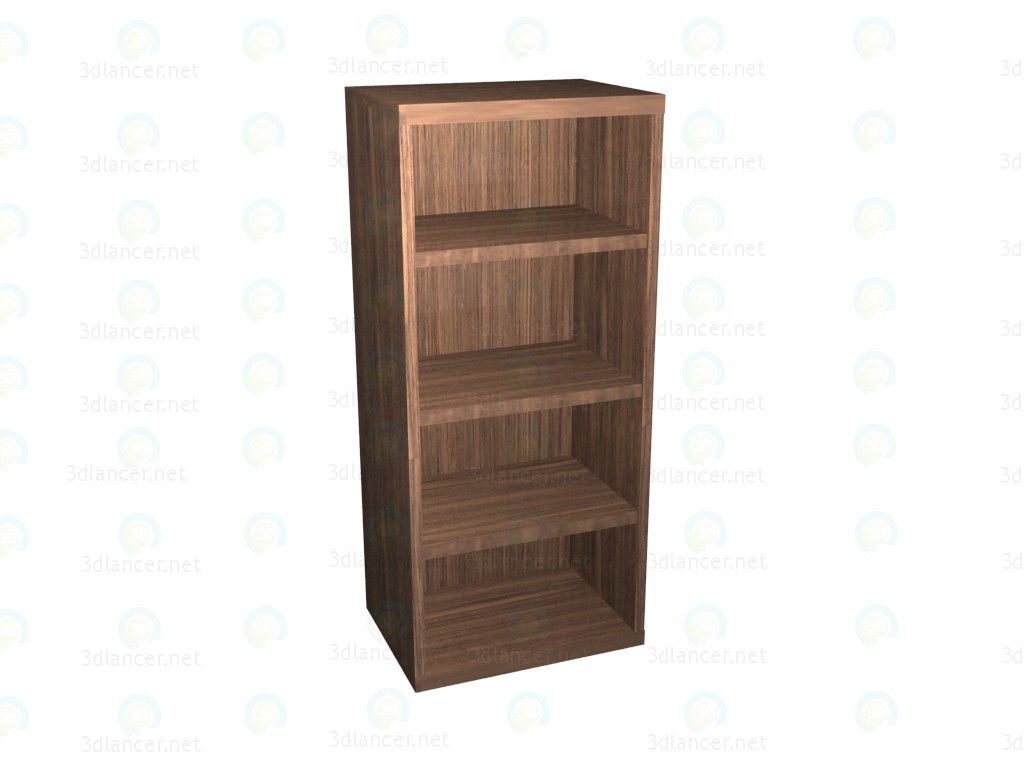 3d model Wardrobe hinged vertical - preview