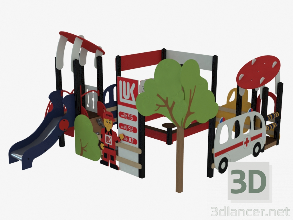 modèle 3D Jeu de ravitaillement pour enfants (5323) - preview