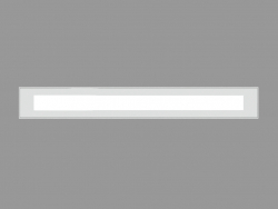 Lampe de trottoir MINILINEAR FULL GLASS (S5488W)