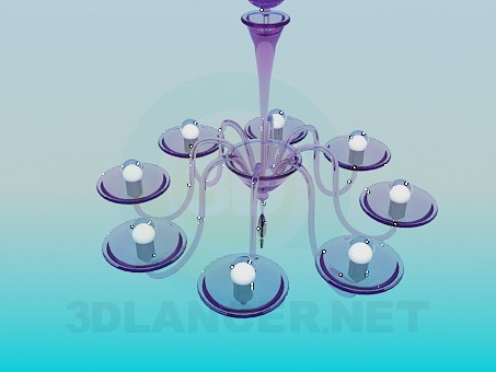 3d model Chandelier - preview 3d model Chandelier - preview