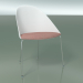 Modelo 3d Cadeira 2201 (4 pernas, CRO, com almofada, polipropileno PC00001) - preview
