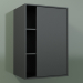 3d модель Настінна шафа з 1 правої дверцятами (8CUCBDD01, Deep Nocturne C38, L 48, P 36, H 72 cm) – превью