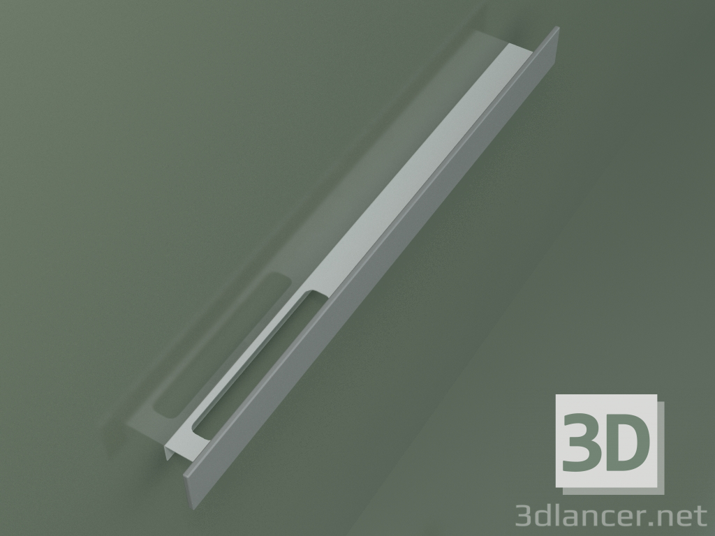 modello 3D Mensola Filolucido (90S18S01, grigio argento C35) - anteprima