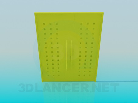 modello 3D Doppia porta - anteprima