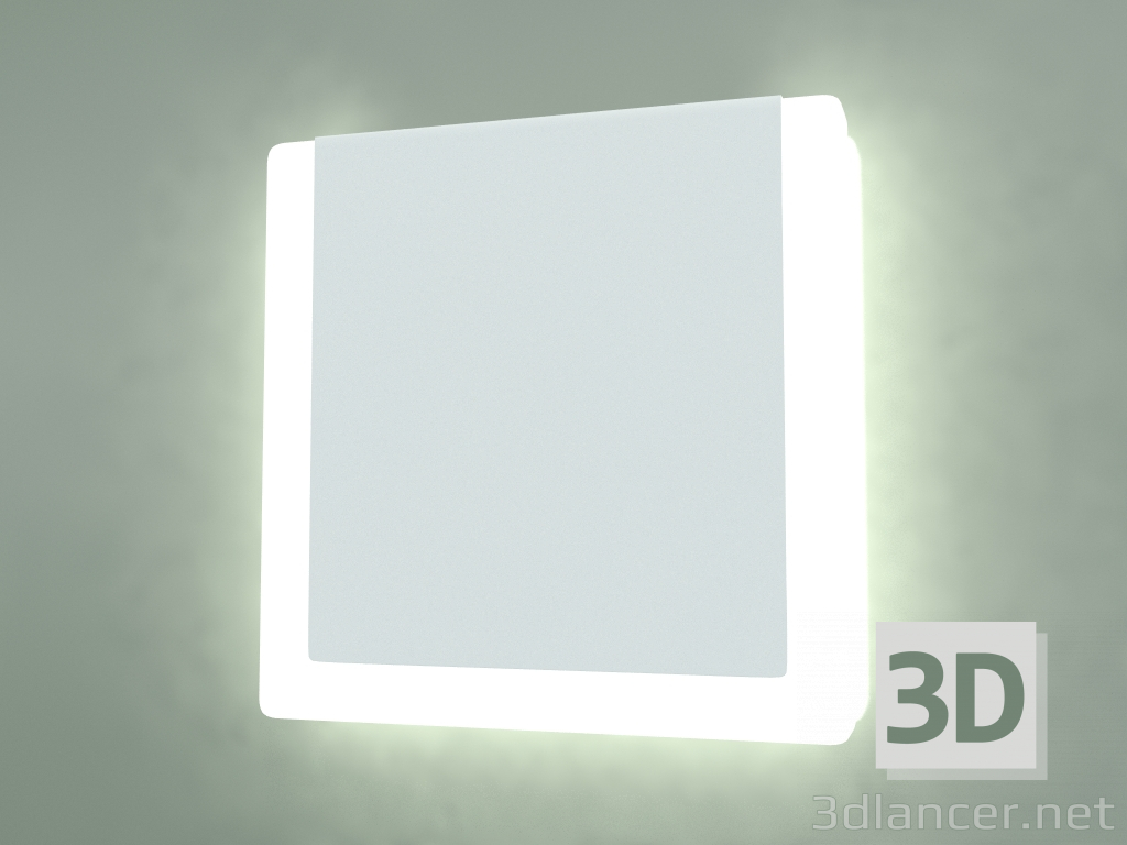 3D Modell LED-Wandleuchte 40146-1 LED (weiß) - Vorschau