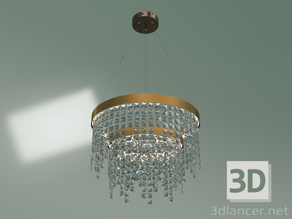 3d model Ceiling LED chandelier 90110-2 - preview