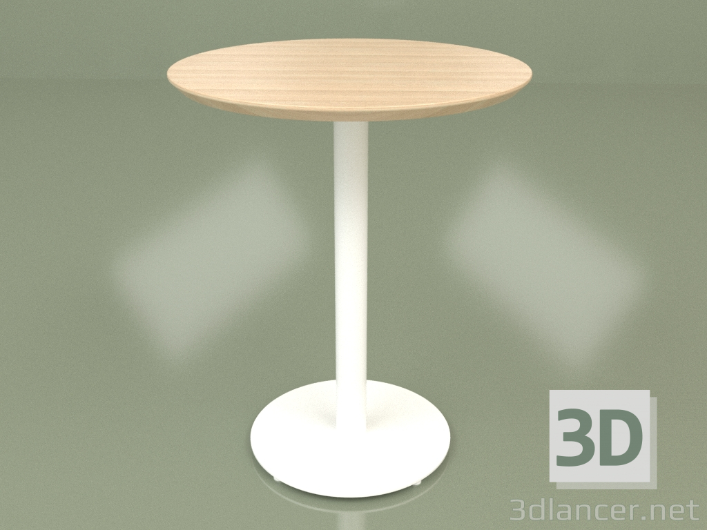 3D modeli Yemek masası Soul D 600 mm (beyaz) - önizleme
