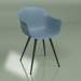 modèle 3D Chaise Anat Armchair 2.0 (bleu, noir) - preview