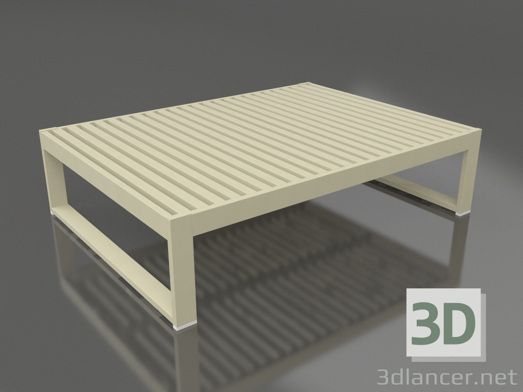 3 डी मॉडल कॉफ़ी टेबल 121 (सोना) - पूर्वावलोकन