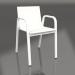 3d model Dining chair model 3 (White) - preview
