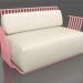 3d модель 2-місний диван (Pink) – превью