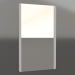 3d model Wall mirror 1200x700 mm (white RAL 9010) - preview