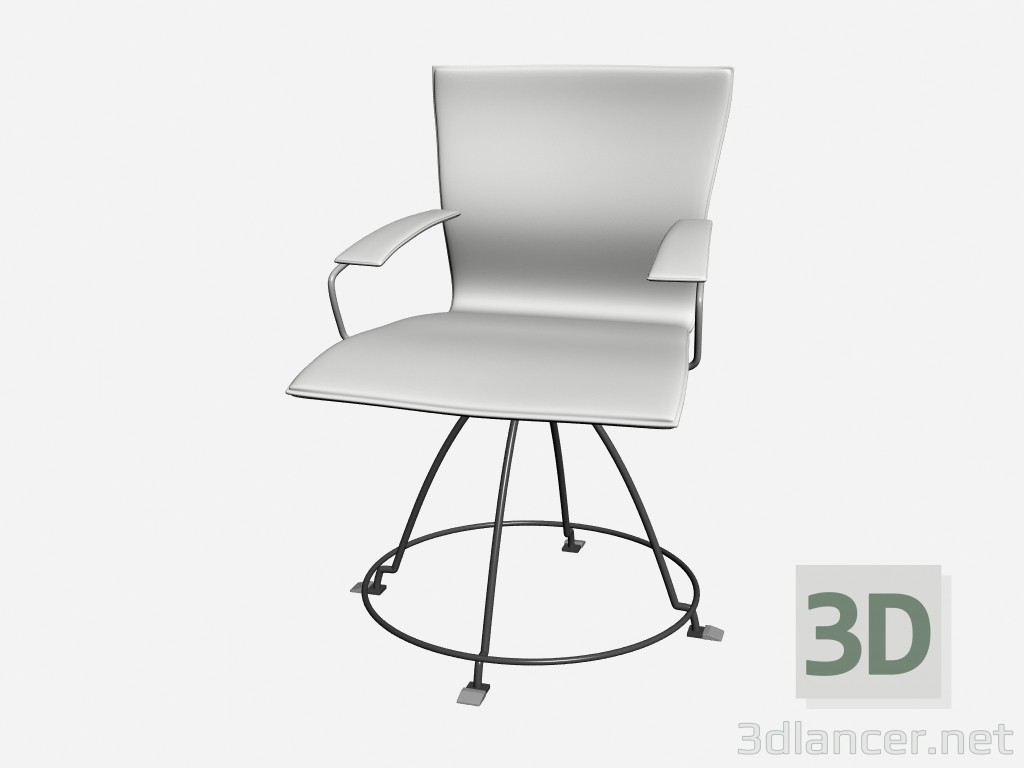 modèle 3D Chaise avec polokotnikami KUMA - preview
