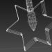 modello 3D di ghirlanda per l'albero di Natale comprare - rendering