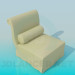 3d model Chair with roller - preview