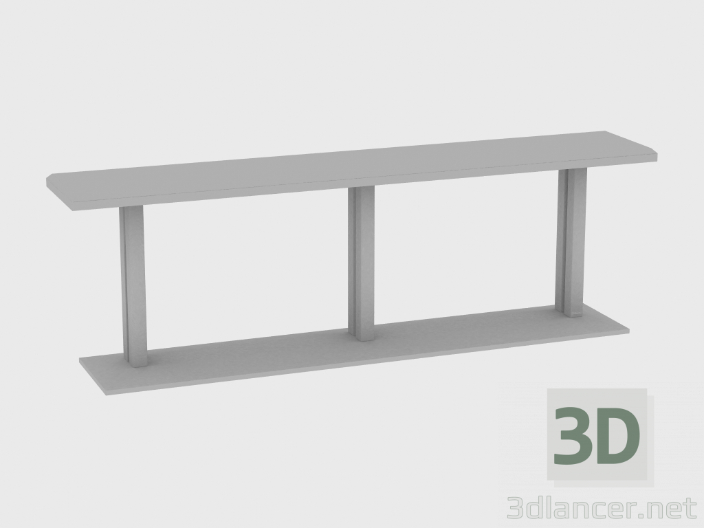 3D Modell Konsole ARTU CONSOLE (250x45xH80) - Vorschau