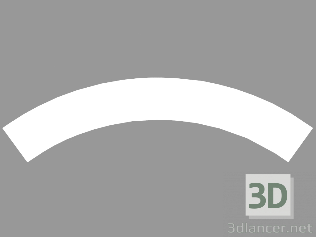 Modelo 3d Lâmpada de calçada MINIROUND FULL GLASS (S5400W) - preview