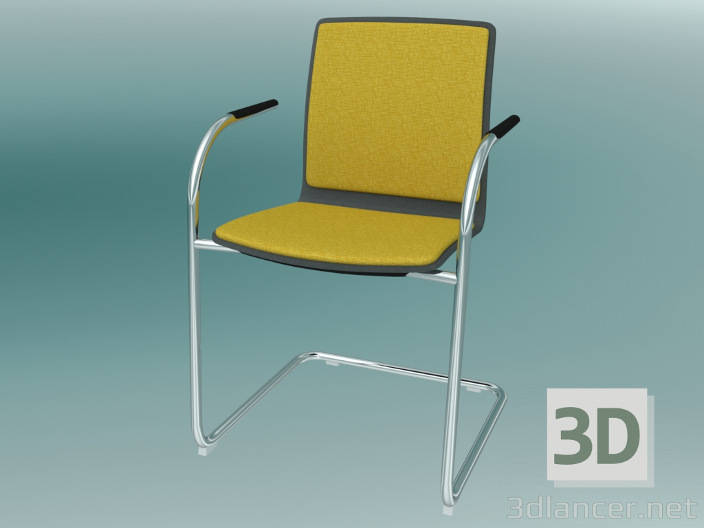 Modelo 3d Cadeira para visitantes (K32VN1 2P) - preview
