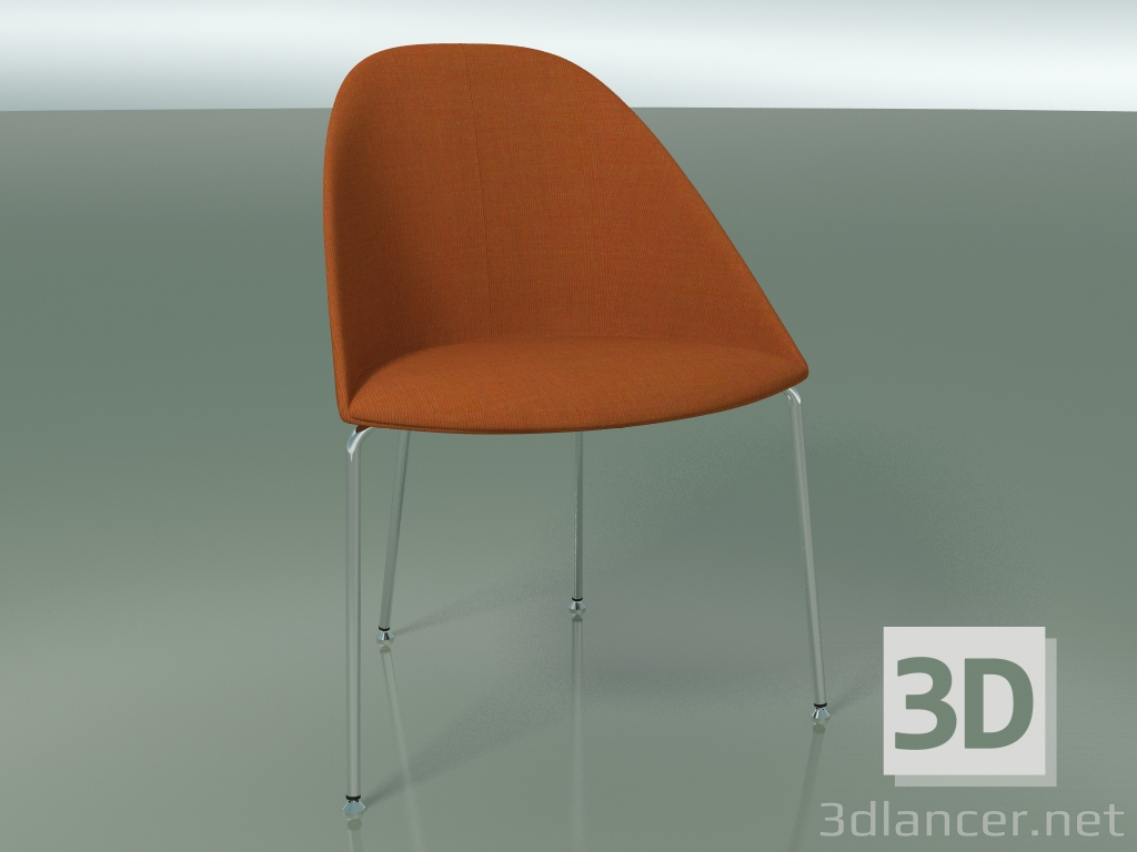 modello 3D Sedia 2203 (4 gambe, CRO, con imbottitura) - anteprima