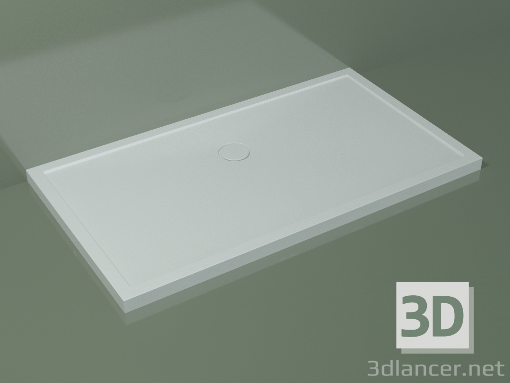 modello 3D Piatto doccia Medio (30UM0133, Glacier White C01, 160x90 cm) - anteprima