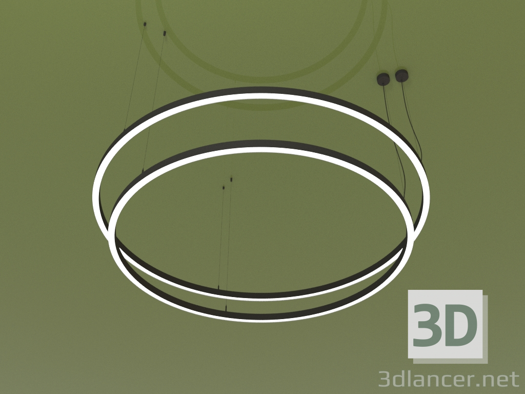 3d model Luminaire RING DUO (D 1600 mm) - preview