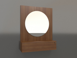 Espejo ZL 15 (802x200x1000, marrón madera claro)