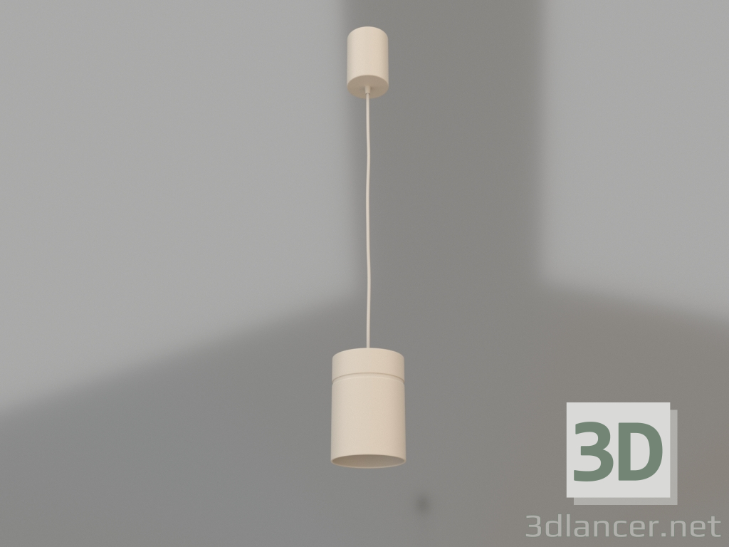 3d model Pendant lamp (5622) - preview