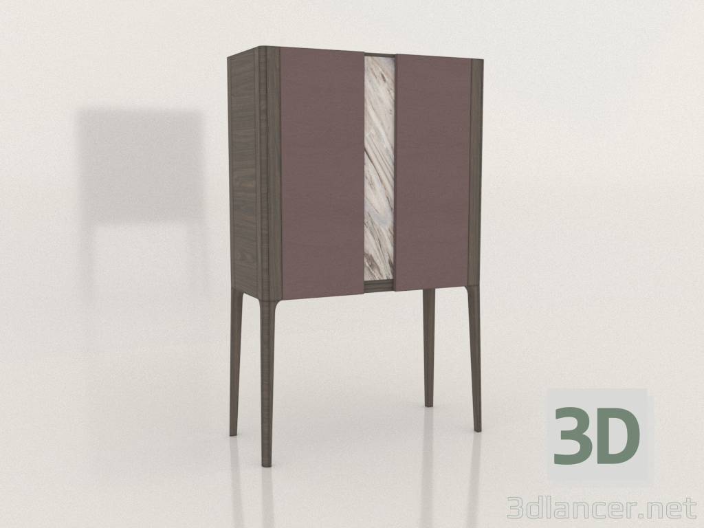 3d модель Винный шкаф (Калипсо) – превью