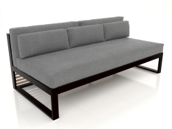 Modular sofa, section 4 (Black)