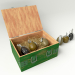 3d A set of grenades in the box model buy - render 3d A set of grenades in the box model buy - render
