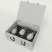 3d A set of grenades in the box model buy - render 3d A set of grenades in the box model buy - render