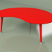 3 डी मॉडल कॉफी टेबल किडनी मोनोक्रोम (लाल) - पूर्वावलोकन