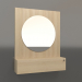 modello 3D Specchio ZL 15 (802x200x1000, legno bianco) - anteprima