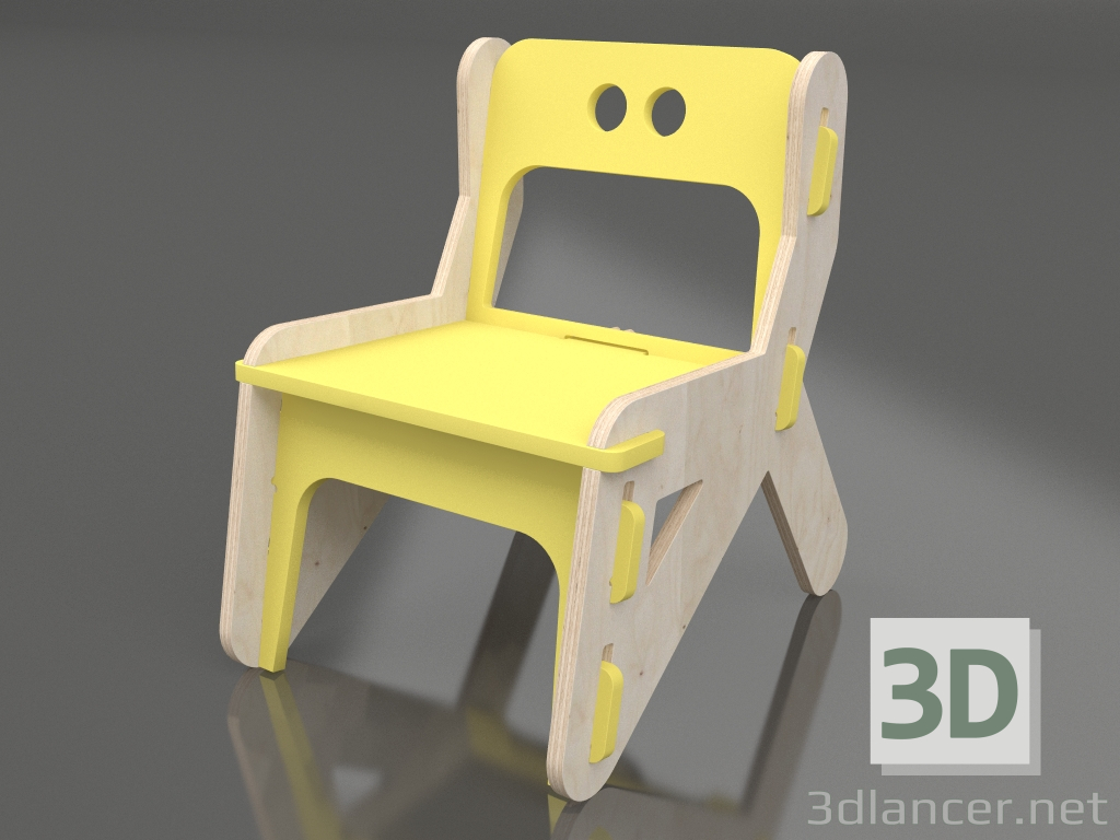 Modelo 3d Cadeira CLIC C (CYCCA0) - preview