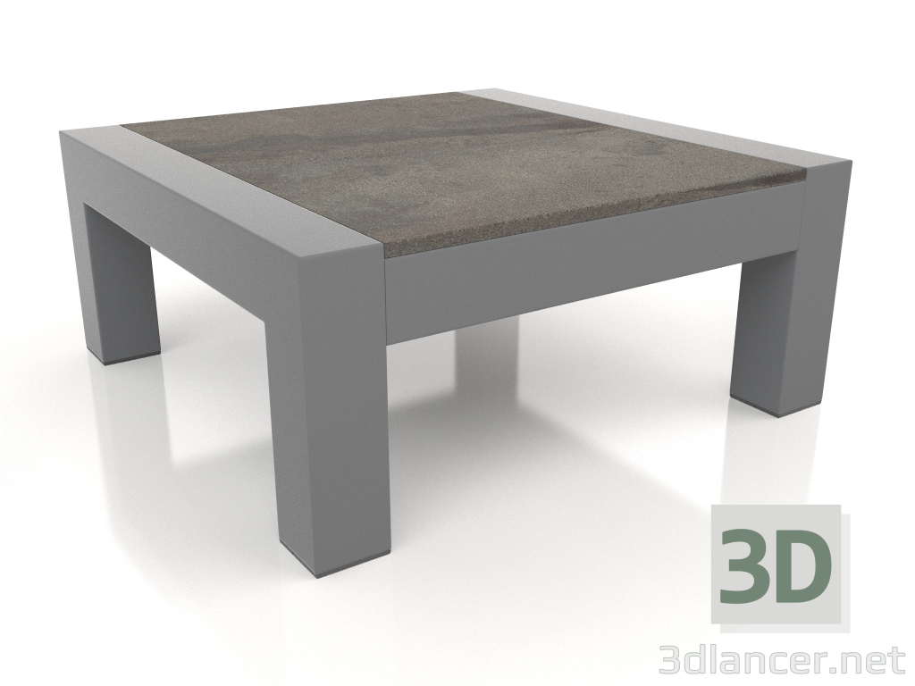 3d model Side table (Anthracite, DEKTON Radium) - preview