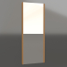 3d model Wall mirror 1800x700 mm (natural oak) - preview