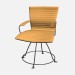 3D modeli Sandalye ile KUMA polokotnikami 1 - önizleme