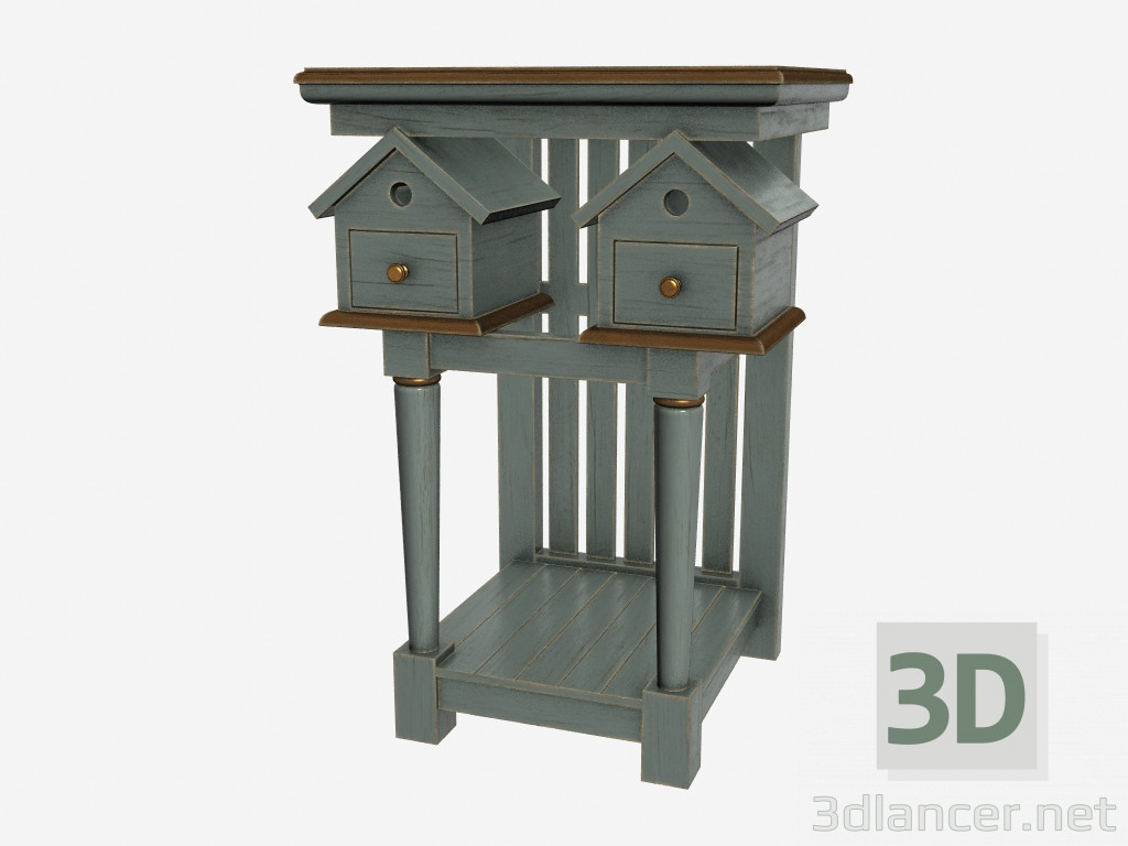 3d model Table side BIRDHOUSE (522,013-the FGG) - preview