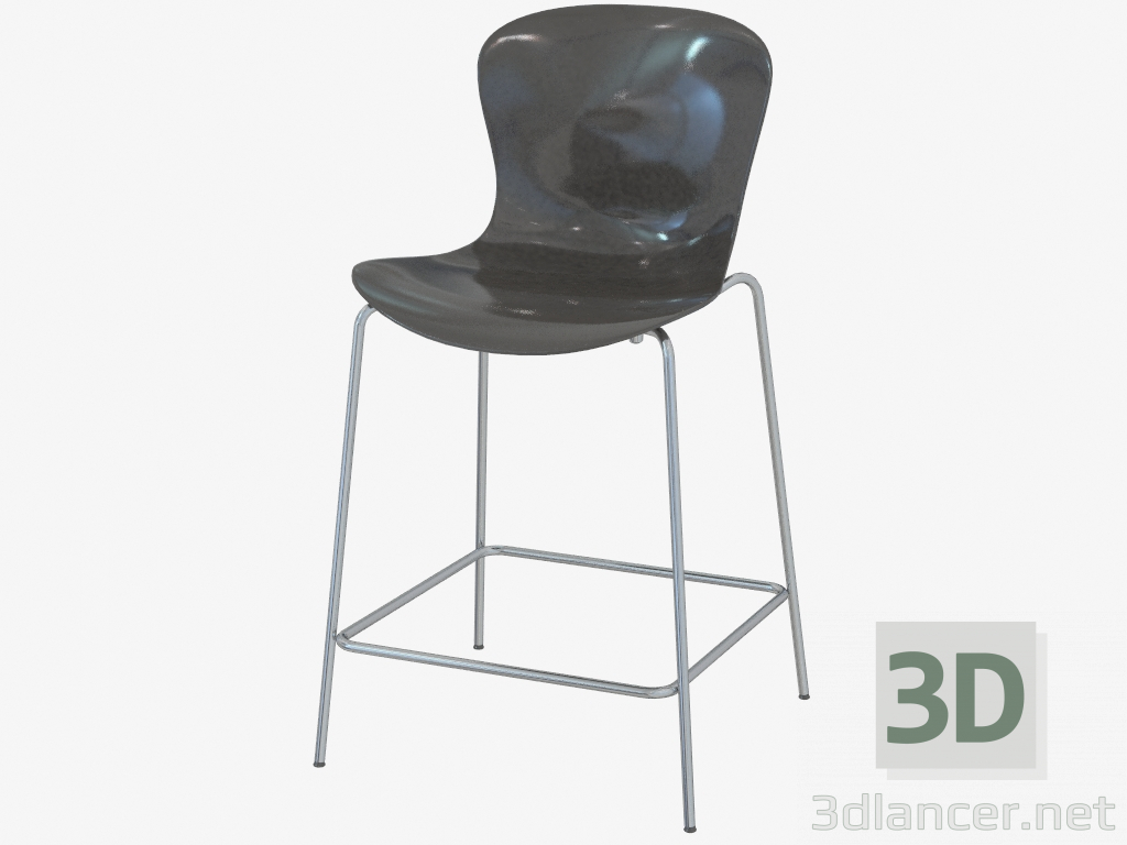 modello 3D Sedia Bar Nap (opzione 2) - anteprima