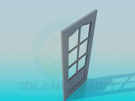 modelo 3D Puerta interior - escuchar modelo 3D Puerta interior - escuchar