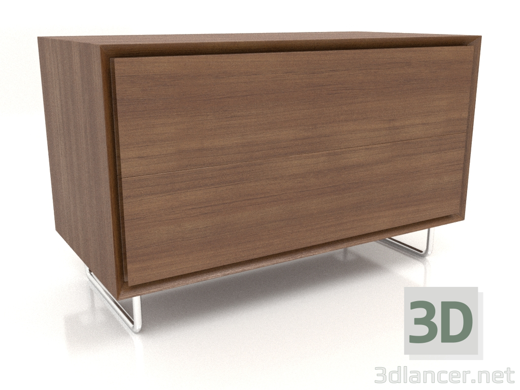 3d model Cabinet TM 012 (800x400x500, wood brown light) - preview