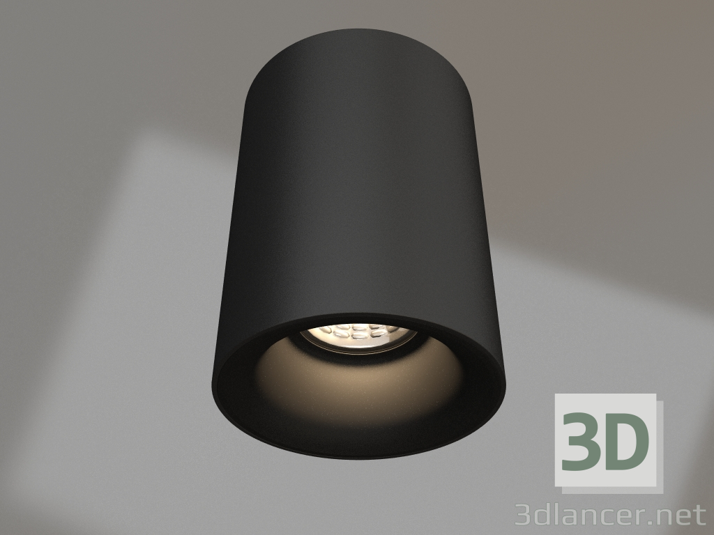 modèle 3D Lampe SP-SALT-R75-8W Day4000 (BK, 40 degrés, 230V) - preview