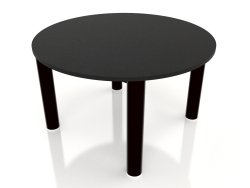 Coffee table D 60 (Black, DEKTON Domoos)