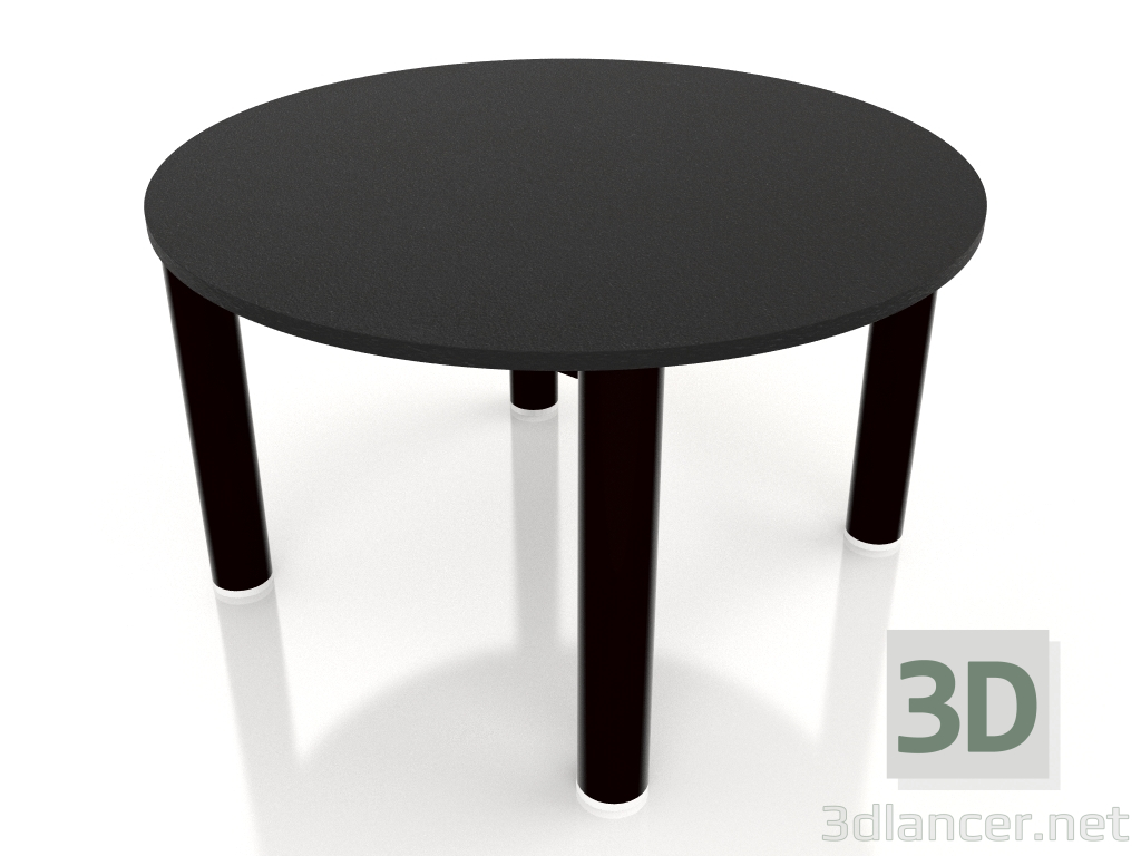 3d model Coffee table D 60 (Black, DEKTON Domoos) - preview