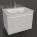 3d model Luigi 70 cabinet (matte white, hanging) - preview