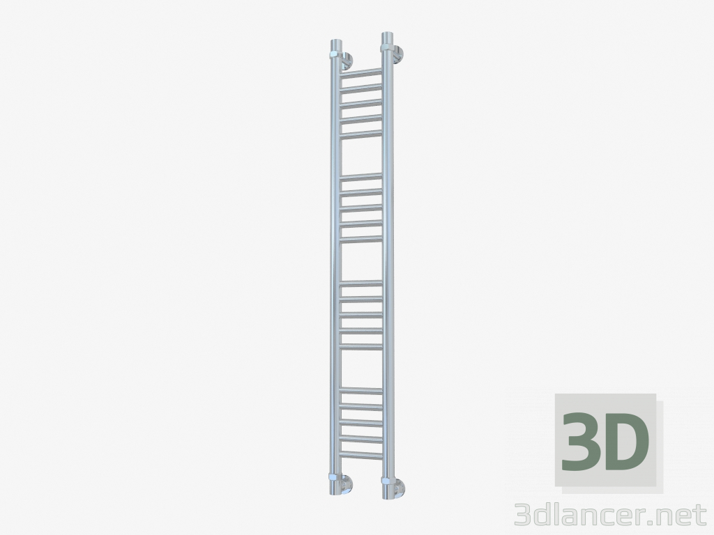 3D modeli Isıtmalı havlu askısı Bohema direkt (1200x150) - önizleme