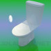 modèle 3D WC - preview